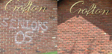 Graffiti Removal Example
